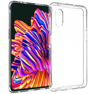 Accezz Clear Backcover Samsung Galaxy Xcover Pro - Transparant