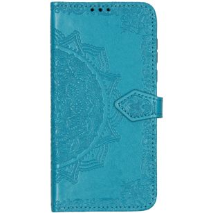 Mandala Booktype Motorola Moto G8 Plus - Turquoise