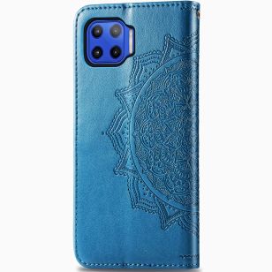 Mandala Booktype Motorola Moto G 5G Plus - Turquoise