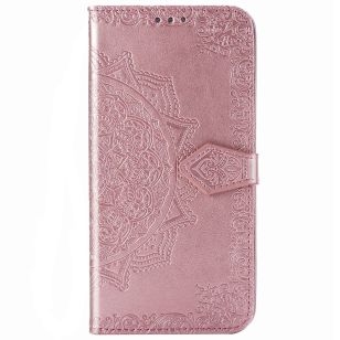 Mandala Booktype Motorola Moto G 5G Plus - Rosé Goud