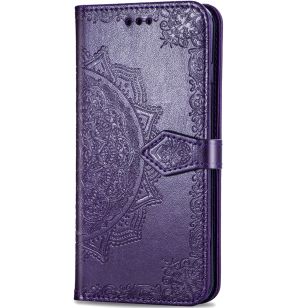 Mandala Booktype Motorola Moto G Pro - Paars