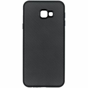 Carbon Softcase Backcover Samsung Galaxy J4 Plus
