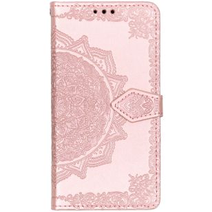 Mandala Booktype Motorola Moto G7 Play - Lichtroze
