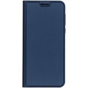 Dux Ducis Slim Softcase Booktype Motorola Moto G7 Power - Donkerblauw