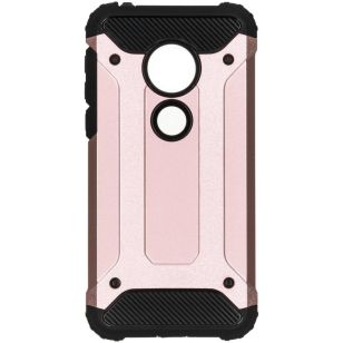 Rugged Xtreme Backcover Motorola Moto G7 Play - Rosé Goud
