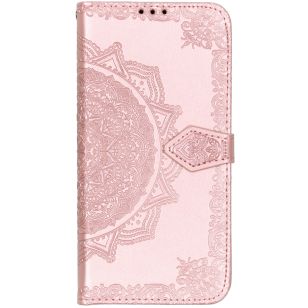 Mandala Booktype Motorola Moto G7 Power - Lichtroze