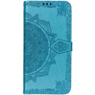 Mandala Booktype Motorola Moto G7 Power - Turquoise