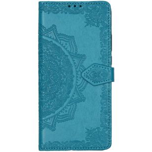 Mandala Booktype Motorola Moto G8 Power Lite - Turquoise