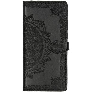 Mandala Booktype Motorola Moto G8 Power Lite - Zwart