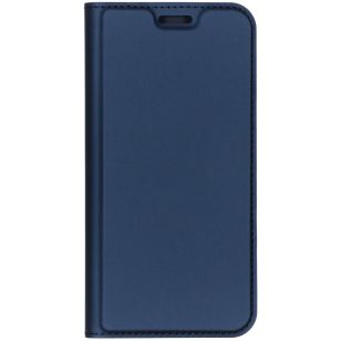 Dux Ducis Slim Softcase Booktype Motorola Moto G7 Play - Donkerblauw