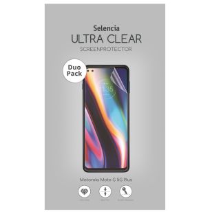 Selencia Duo Pack Ultra Clear Screenprotector Motorola Moto G 5G Plus