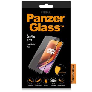 PanzerGlass Case Friendly Screenprotector OnePlus 8 Pro - Zwart