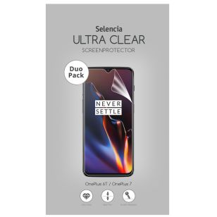 Selencia Duo Pack Ultra Clear Screenprotector OnePlus 6T / OnePlus 7