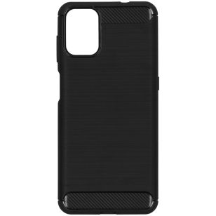 Brushed Backcover Motorola Moto G9 Plus - Zwart