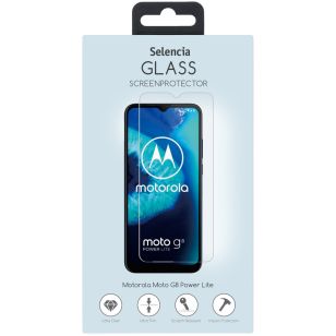 Selencia Gehard Glas Screenprotector Motorola Moto G8 Power Lite