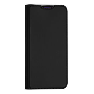 Dux Ducis Slim Softcase Booktype Motorola One Vision - Zwart