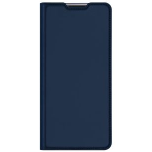 Dux Ducis Slim Softcase Bookcase Huawei P Smart (2021) - Donkerblauw