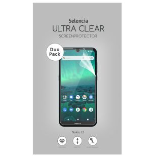 Selencia Duo Pack Ultra Clear Screenprotector Nokia 1.3