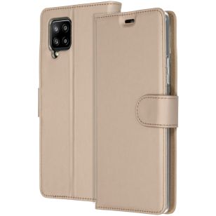 Accezz Wallet Softcase Booktype Samsung Galaxy A42 - Goud