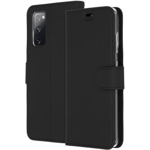 Accezz Wallet Softcase Bookcase Samsung Galaxy S20 FE - Zwart