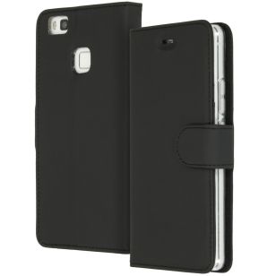 Accezz Wallet Softcase Booktype Huawei P9 Lite - Zwart