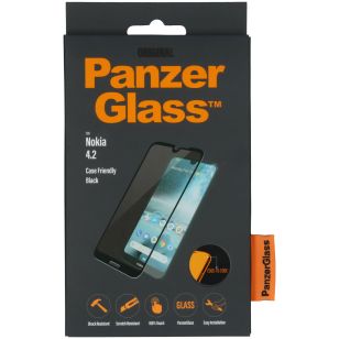 PanzerGlass Case Friendly Screenprotector Nokia 4.2 - Zwart