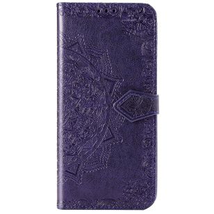 Mandala Booktype Sony Xperia 5 - Paars