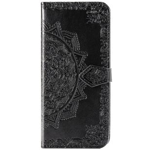 Mandala Booktype Sony Xperia 5 - Zwart