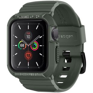Spigen Rugged Armor™ Pro Case Apple Watch 40 mm - Groen