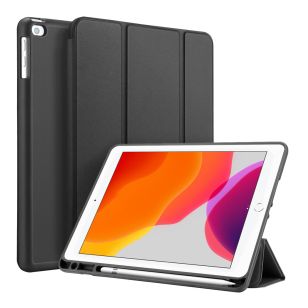 Accezz Smart Silicone Bookcase iPad 10.2 (2019 / 2020 / 2021) - Zwart