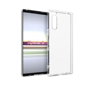 Accezz Clear Backcover Sony Xperia 5 - Transparant