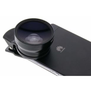 Universele 2 in 1 Clip Lens 0,45X