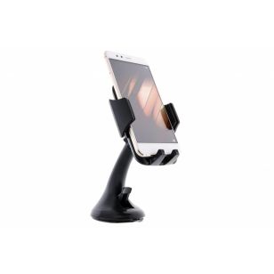 Universele smartphone autohouder - zwart