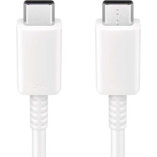 Samsung Originele USB-C naar USB-C kabel - 5A - 1 meter - Wit