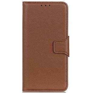 Basic Litchi Booktype Alcatel 1SE (2020) - Bruin