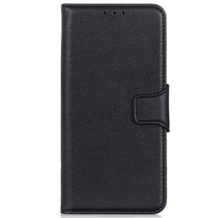 Basic Litchi Booktype Alcatel 1SE (2020) - Zwart