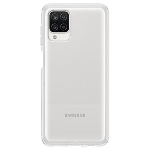 Samsung Silicone Clear Cover Galaxy A12 - Transparant