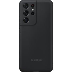 Samsung Silicone Backcover Galaxy S21 Ultra - Zwart