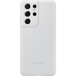 Samsung Silicone Backcover Galaxy S21 Ultra - Grijs