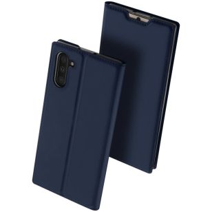 Dux Ducis Slim Softcase Booktype Xiaomi Mi Note 10 (Pro) - Donkerblauw