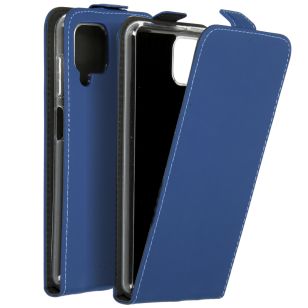 Accezz Flipcase Samsung Galaxy A12 - Donkerblauw