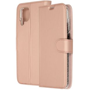 Accezz Wallet Softcase Booktype Samsung Galaxy A12 - Rosé Goud