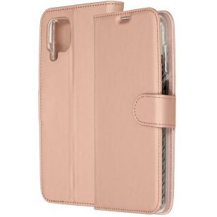 Accezz Wallet Softcase Bookcase Samsung Galaxy A12 - Rosé Goud