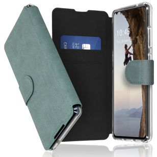 Accezz Xtreme Wallet Bookcase Samsung Galaxy S20 FE - Lichtblauw