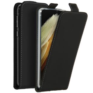 Accezz Flipcase Samsung Galaxy S21 Ultra - Zwart