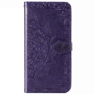 Mandala Booktype Xiaomi Redmi 9 - Paars