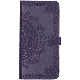 Mandala Booktype Xiaomi Redmi Note 8T - Paars