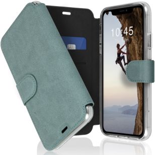 Accezz Xtreme Wallet Bookcase iPhone 11 - Lichtblauw