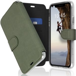 Accezz Xtreme Wallet Bookcase iPhone 11 - Lichtgroen