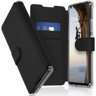 Accezz Xtreme Wallet Bookcase Samsung Galaxy A42 - Zwart